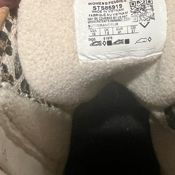 Sperry WOMEN'S SALTWATER WATERPROOF Leopard DUCK BOOT - Sz. 10 - Picture 12 of 12